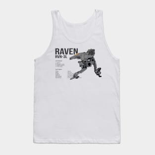 Mechwarrior Raven RVN-3L Tank Top